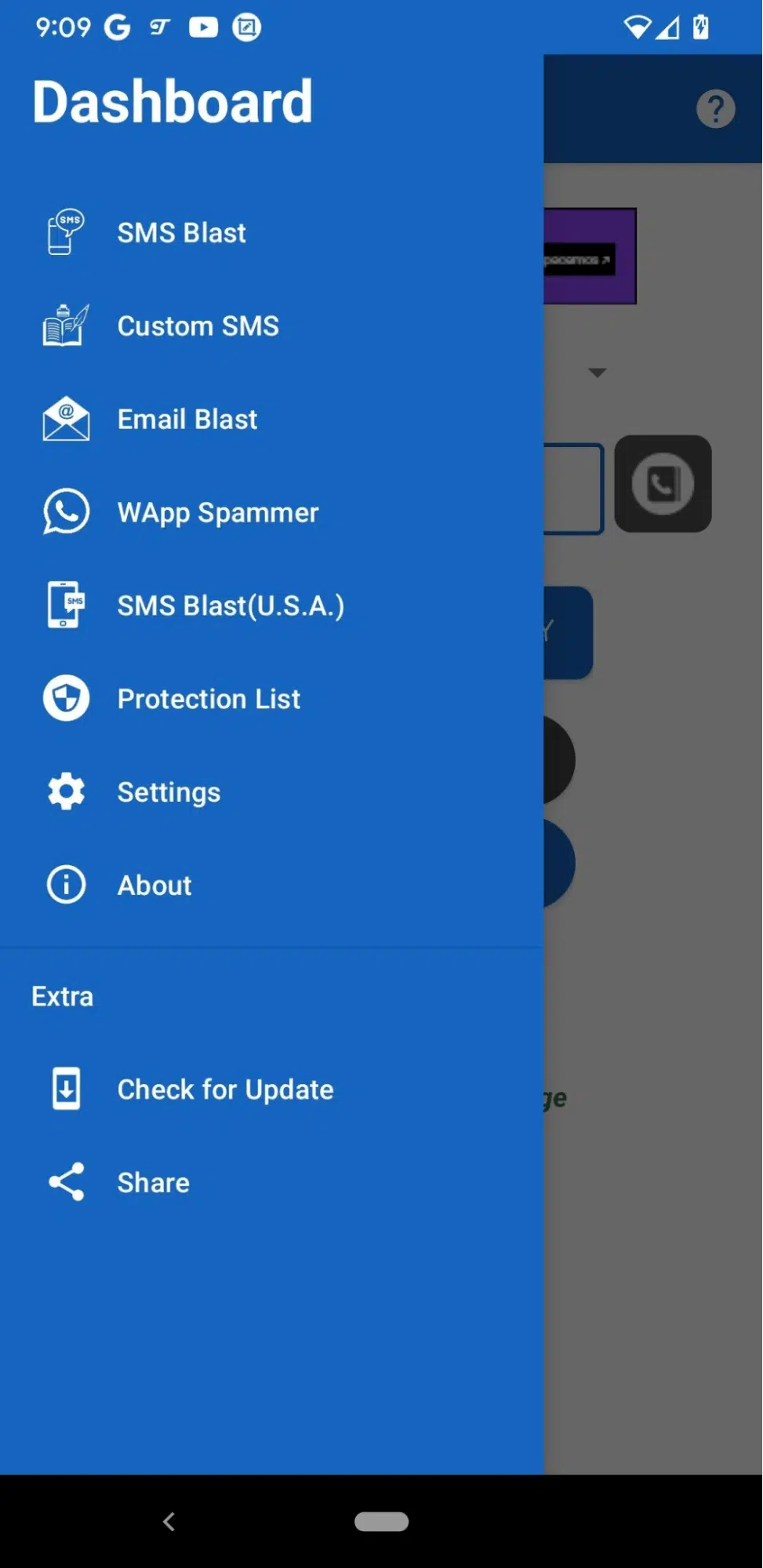 Email blast bulk sender