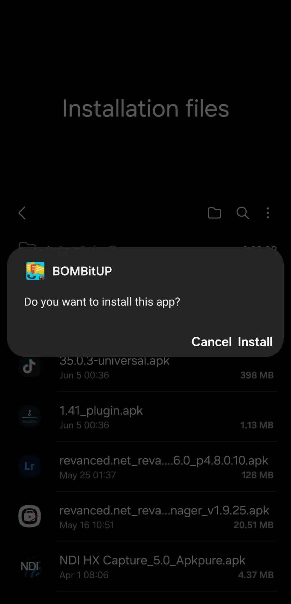 install bombitup